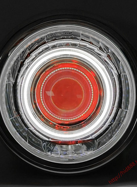 适用于鸷道CB190SS  190TR 大灯总成改装LED双光透镜 复古圆灯