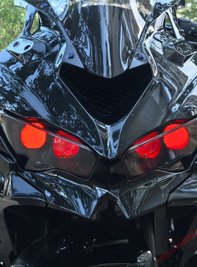 适用于川崎忍者400 NINJA400/650/ZX4R 大灯总成改装 LED双光透镜
