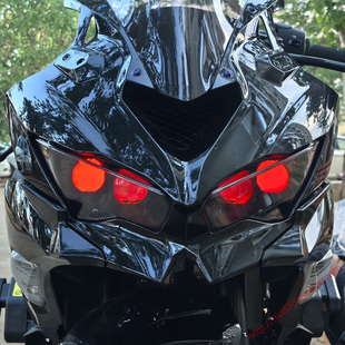 适用于川崎忍者400 NINJA400/650/ZX4R 大灯总成改装 LED双光透镜