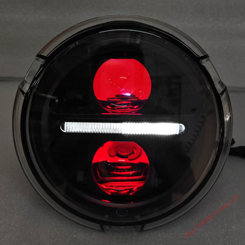 适用本田cbf190tr cm300cb500sf大灯总成升级led矩阵透镜大灯改装