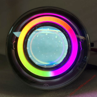 调色天使恶魔眼 LED双光透镜 适用新大洲本田NS125LA大灯总成 改装