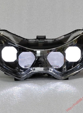适用金鹏TRK702X前照灯 改装LED双光透镜大灯总成 BJ700-5F 大灯