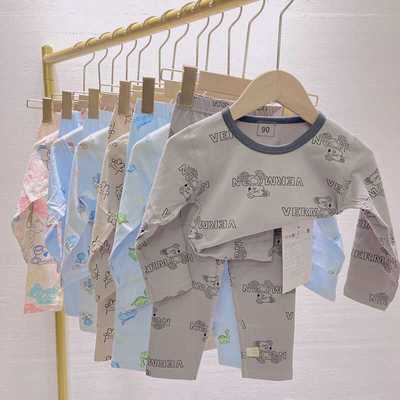 儿童春秋冬款睡衣纯棉