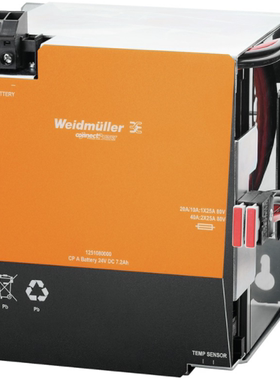 CP A BATTERY 24V DC7.2AH魏德米勒weidmueller1251080000全新原