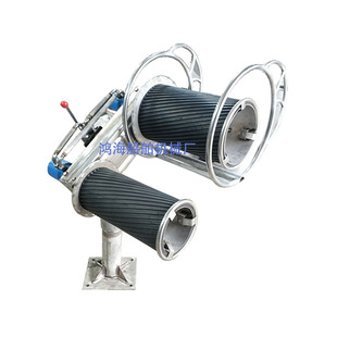 起网机船用小型液压收网机斜式 双轮双马达304不锈钢材质渔船机械