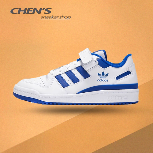 蓝白撞色男女低帮休闲运动板鞋