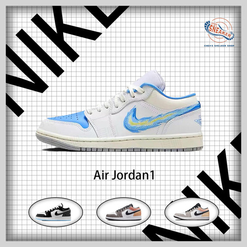 耐克AJ1低帮潮流休闲球鞋男女