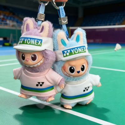 拉布布四代新款羽毛球娃衣心底密码10cmlabubu娃服4.0套装衣服