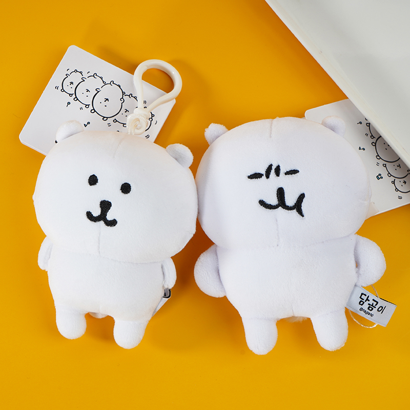 自嘲熊毛绒公仔挂件玩偶钥匙扣