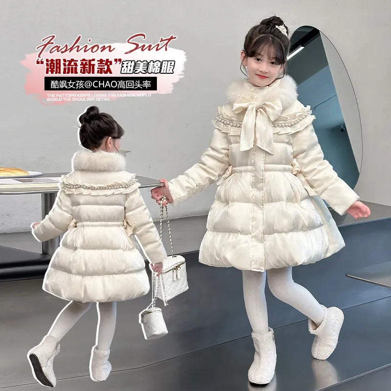 2025新款女童羽绒棉服洋气韩版