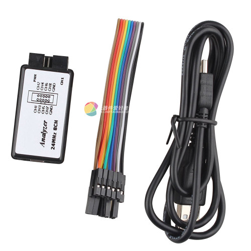USB SALEAE 24M 8CH 逻辑分析仪24M 8通道 带缓冲 支持1.1.16 - 封面