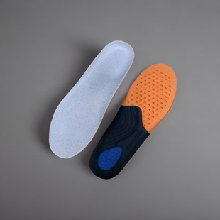 大码运动厚实男女减震抑菌防臭吸汗欧索莱扁平足支撑矫正跑步鞋垫