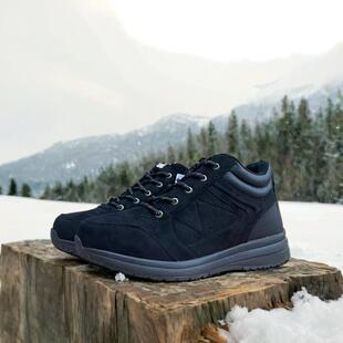 出口日单大码储热保暖防水户外登山徒步鞋4E加宽铝板保温防滑靴子
