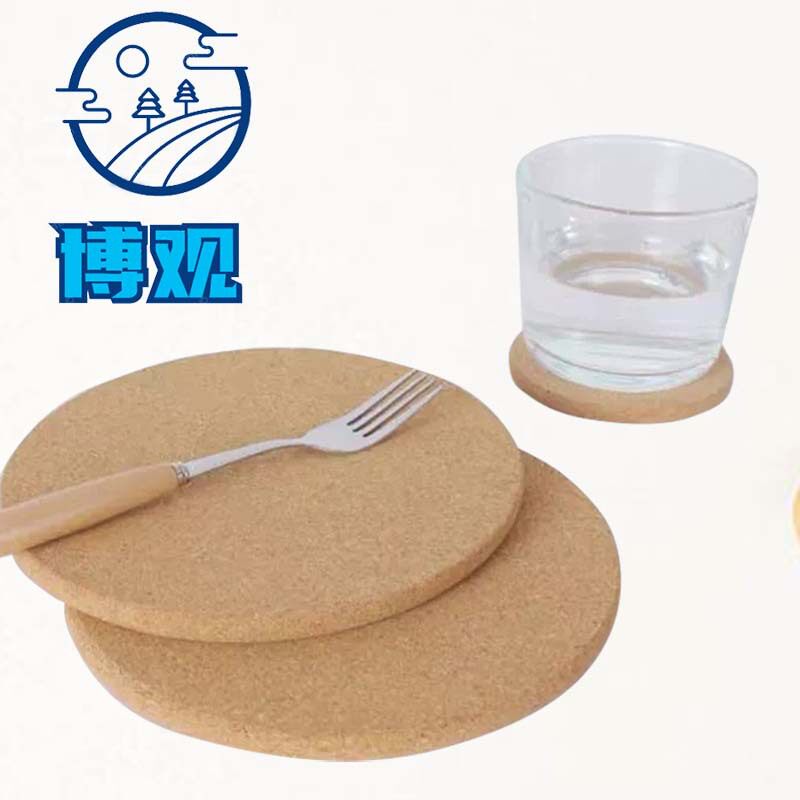 软木隔热垫餐桌垫隔热垫防烫家用餐厅碗垫盘垫杯垫锅垫家用餐厅