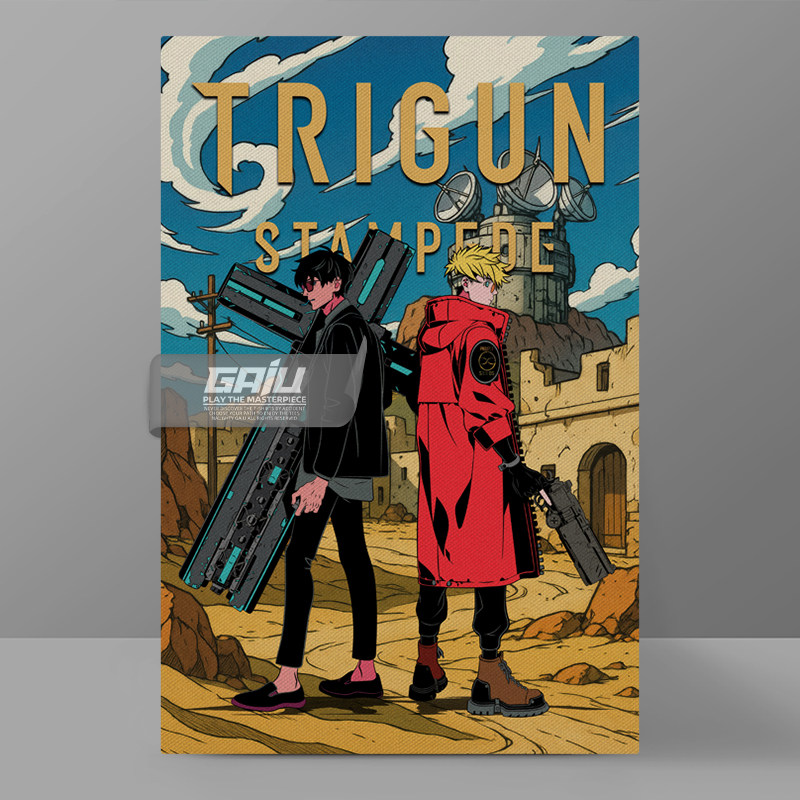 枪神Trigun法修尼古拉斯装饰画