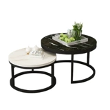 Кофейный столик небольшая квартира Light Luxury Modern Минималистская гостиная Rock Plate Plate Stab