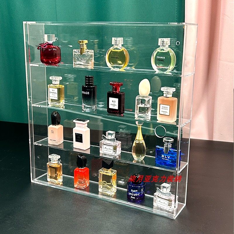 香水置物架透明亚克力产品展示架图片