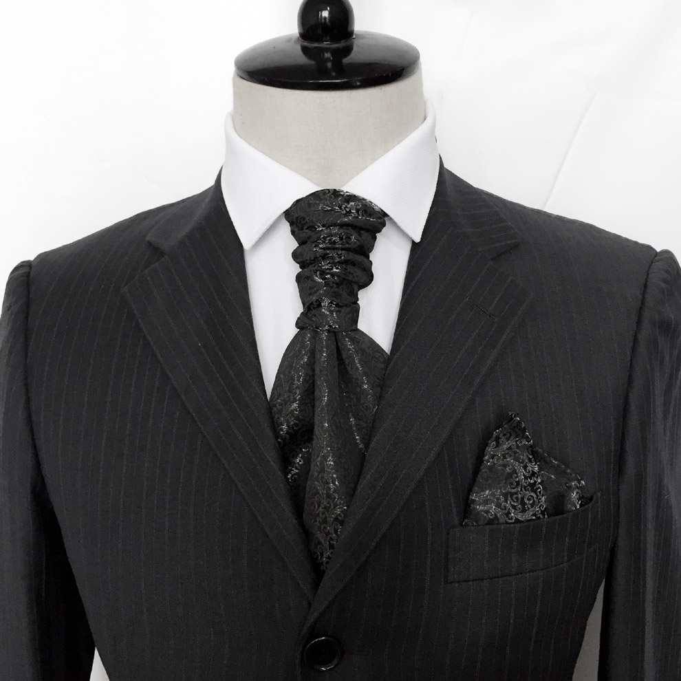 香港结宽领带袋巾礼服土豪金影楼