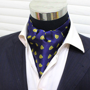 清仓【真丝领巾】100%真丝男士领巾 桑蚕丝礼服领带领口巾A-7600