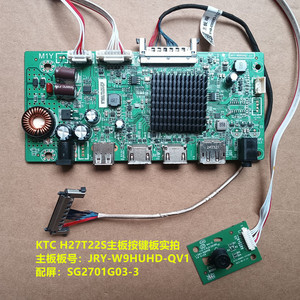 KTC H27T22S驱动板JRY-W9HUHD-QV1按键板配屏SG2701G03-3