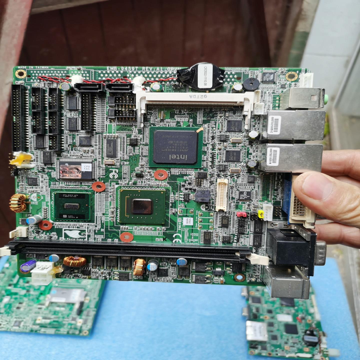 妍扬工控机主板EMB-9459T REVA1拆机(念奴配件）