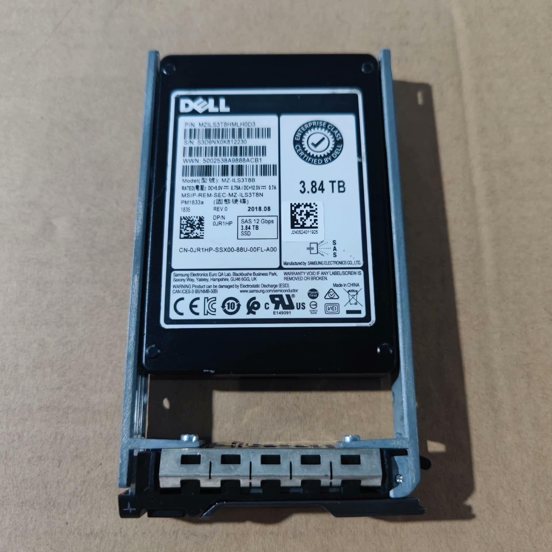 0JR1HP DELL MZILS3T8HMLH0D3 3(念奴配件）