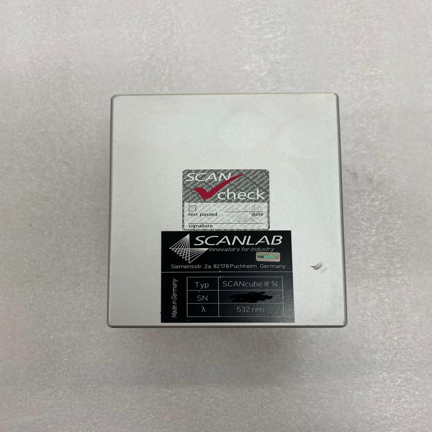 德国SCANLAB 14光斑 532nm 功能包好 成色漂亮(念奴配件）