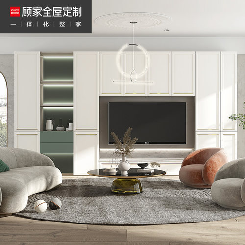 顾家家居定制电视柜环保板材