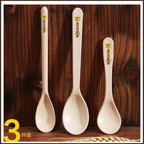 依蔓特可咖成人塑料学生儿童勺子