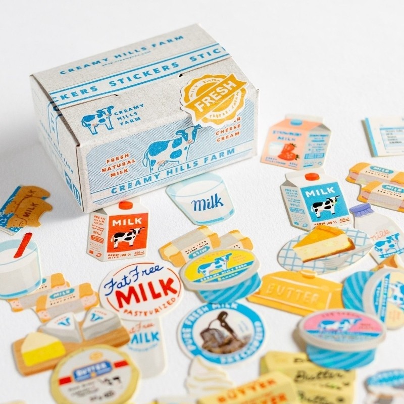 日本greetinglife新品创意盒装贴纸手账帖纸手机闪光小图案装饰,文具电教/文化用品/商务用品,贴纸/立体贴纸,淘宝优惠券,粉丝福利购,淘宝优惠卷