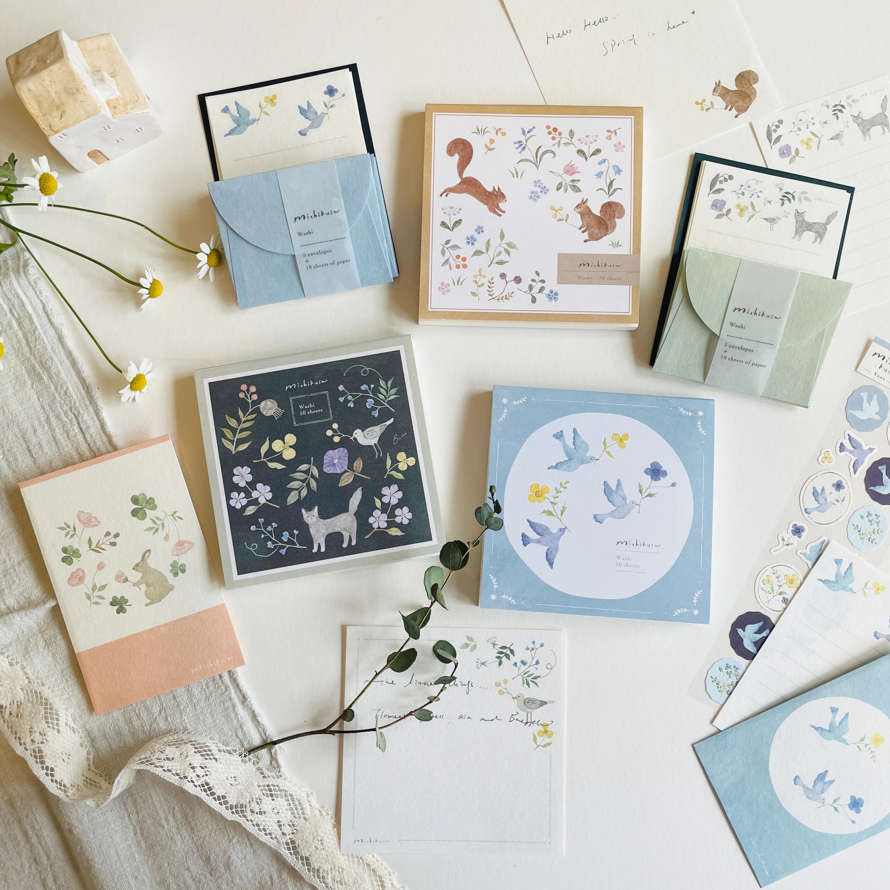 日本NB社nuka和纸信封信纸套装