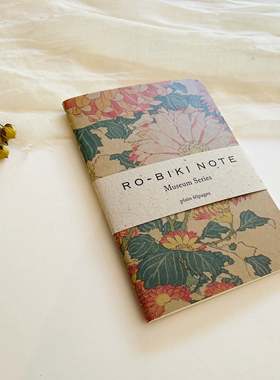 日本山本纸RO-BIKI唯美蜡纸封面复古迷你笔记本记事本便携口袋本