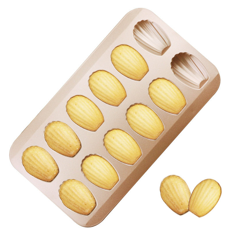 不沾烤盘涂层贝壳蛋糕模