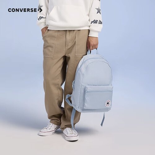 匡威Converse时尚学生背包双肩包浅雾霾蓝CV2443020PS-001