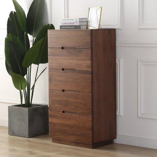 北美黑胡桃木实木斗柜