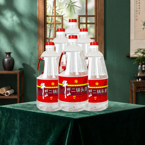 【酒厂直供】北京牛栏山二锅头42度大桶酒2L*6散装酒整箱泡酒 - 封面