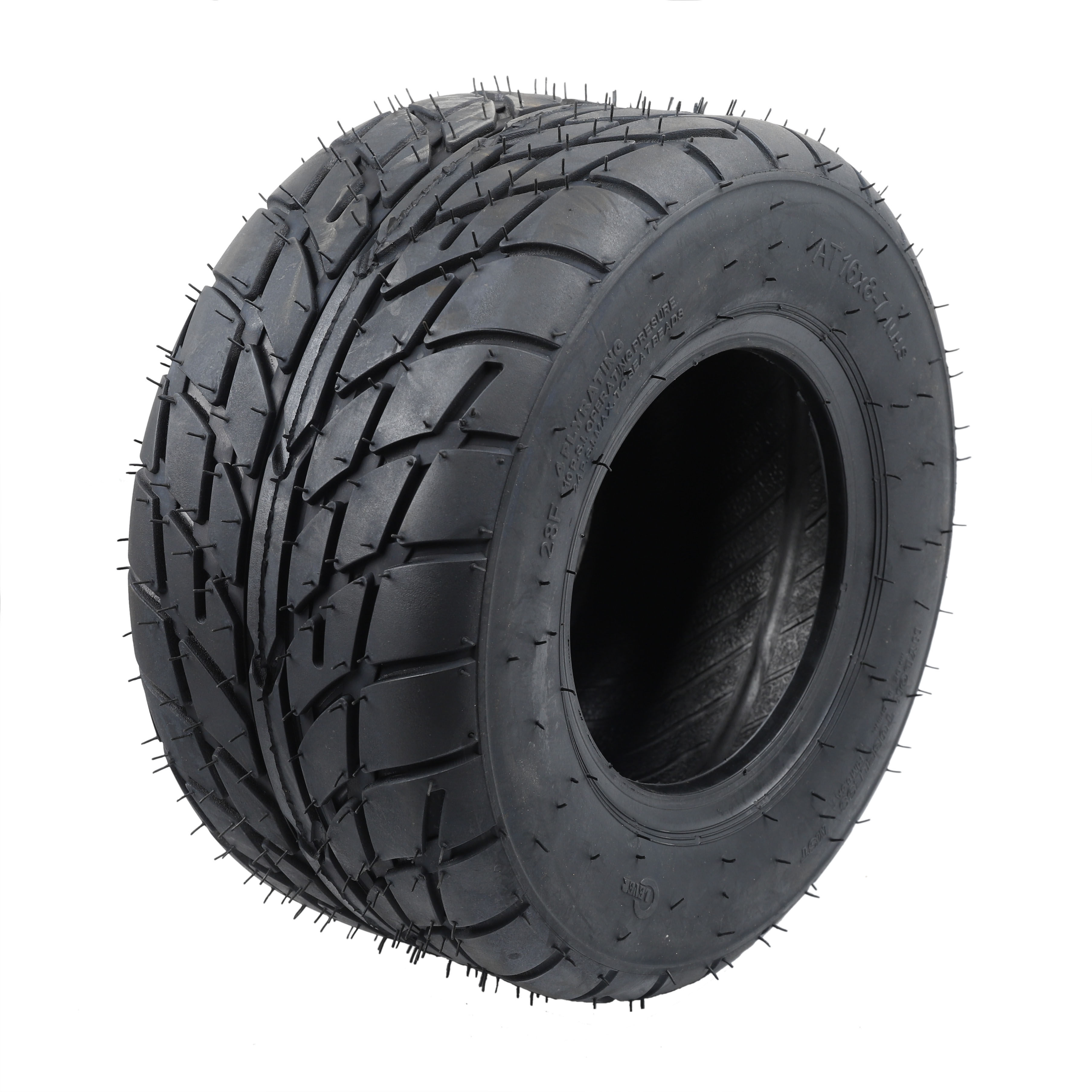 小公牛悍马火星四轮沙滩车16x8-7寸真空加厚16x8.00-7公路轮胎