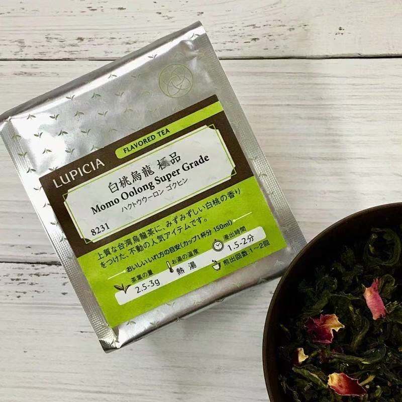 日本白桃乌龙茶8231绿碧茶园冷热泡茶袋装50g散茶蜜桃乌龙茶