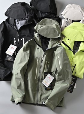 飞禽鸟家全天候GOR-TEX防风防水户外压胶外贸男士冲锋衣夹克外套