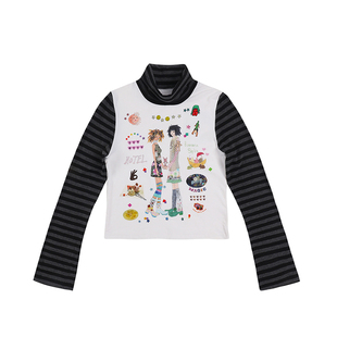 niptong沙滩星星情侣长袖 t恤 leele coconut系列