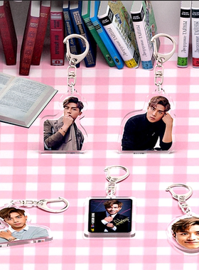 MIRROR周边江熚生Anson Kong亚克力双面钥匙扣立牌卡通挂件定制