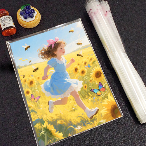 绘画作品高透防尘防潮收纳保存袋