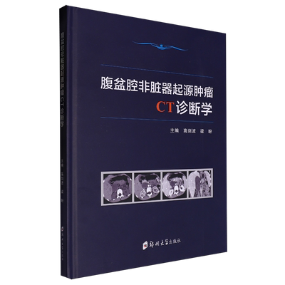 【新华正版】腹盆腔非脏器起源肿瘤CT诊断学(精) 高剑波 郑州大学