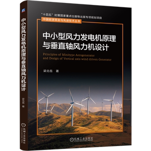 【新华正版】中小型风力发电机原理与垂直轴风力机设计/中国能源革命与先进技术丛书 梁北岳 机械工业