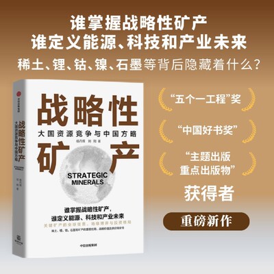 【新华正版】战略性矿产(大国资源竞争与中国方略) 杨丹辉 中信