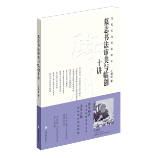 【新华书店正版书籍】墓志书法审美与临创十讲/当代实力书家讲坛 于明诠 上海书画