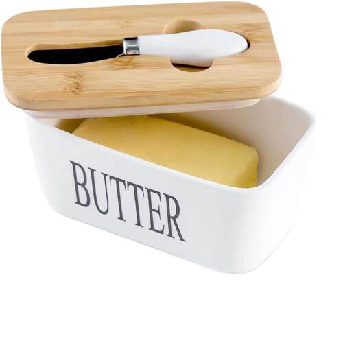 Butter Dish with Lid Ceramic Butter Dish Butter Keeper