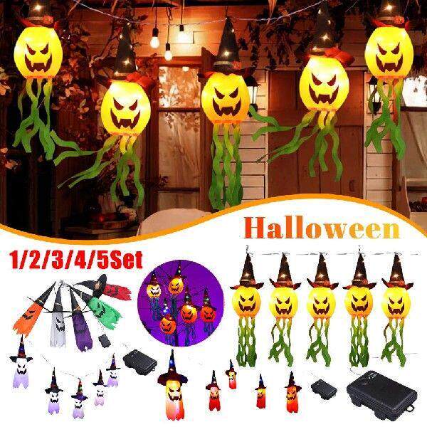 Scary Halloween Indoor Outside Ornaments Hanging Light