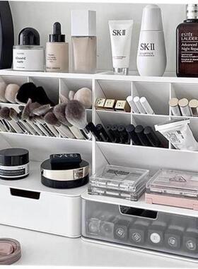 Makeup Organizer Cosmetic Storage Box Drawer Type Desktop Fi