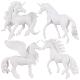 Crafts Toy Coloring Unicorn Kids for and Embryo White Pcs